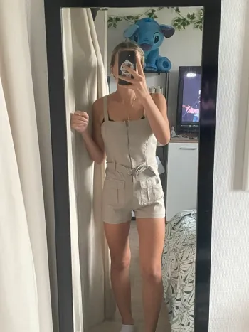 Combinaison short femme
