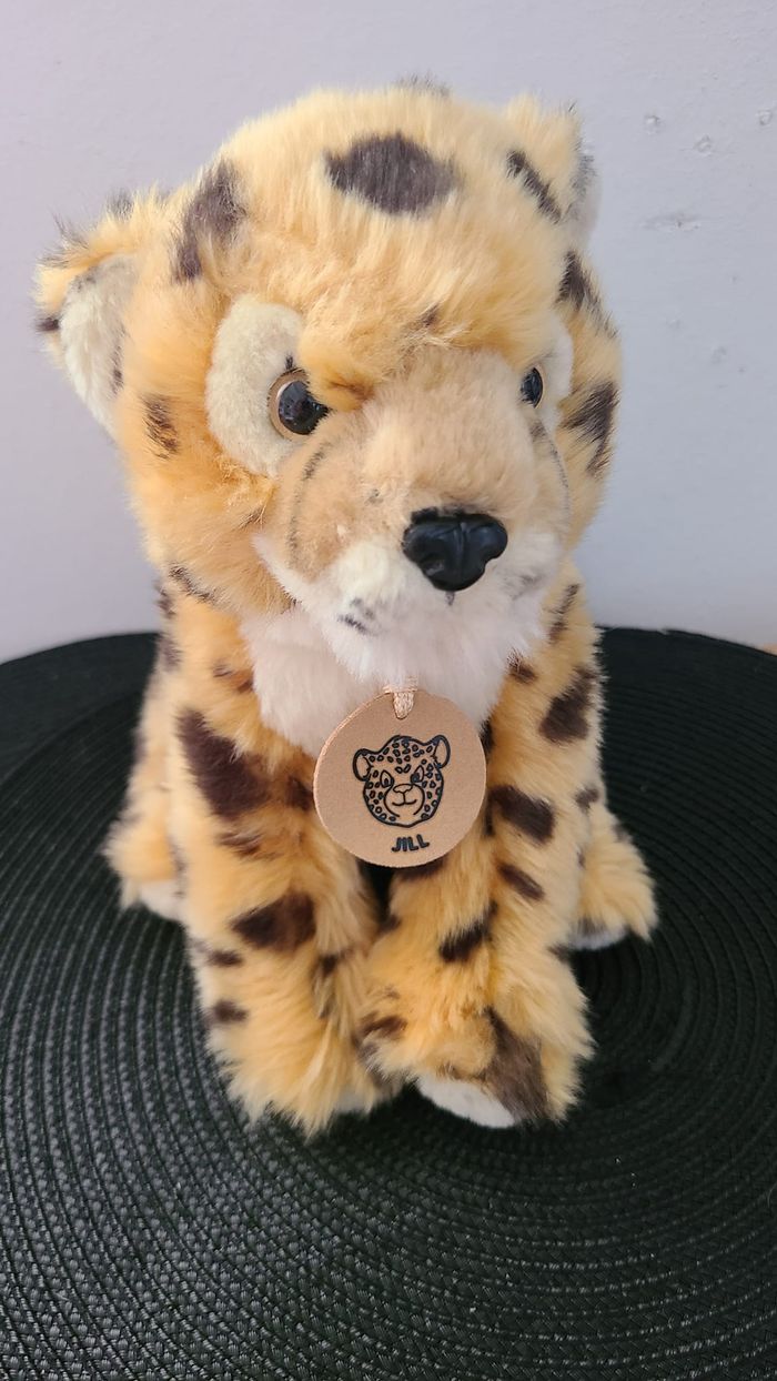peluche léopard solft toys