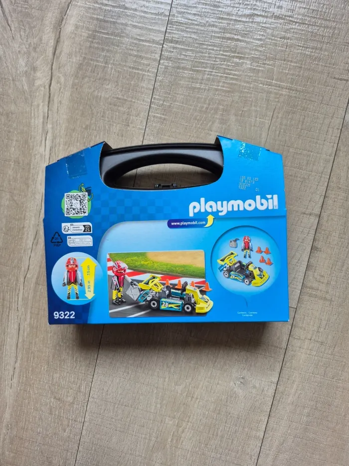 PLAYMOBIL 9322 Action Valisette Pilote de Karting - Neuf Scellé - photo numéro 2