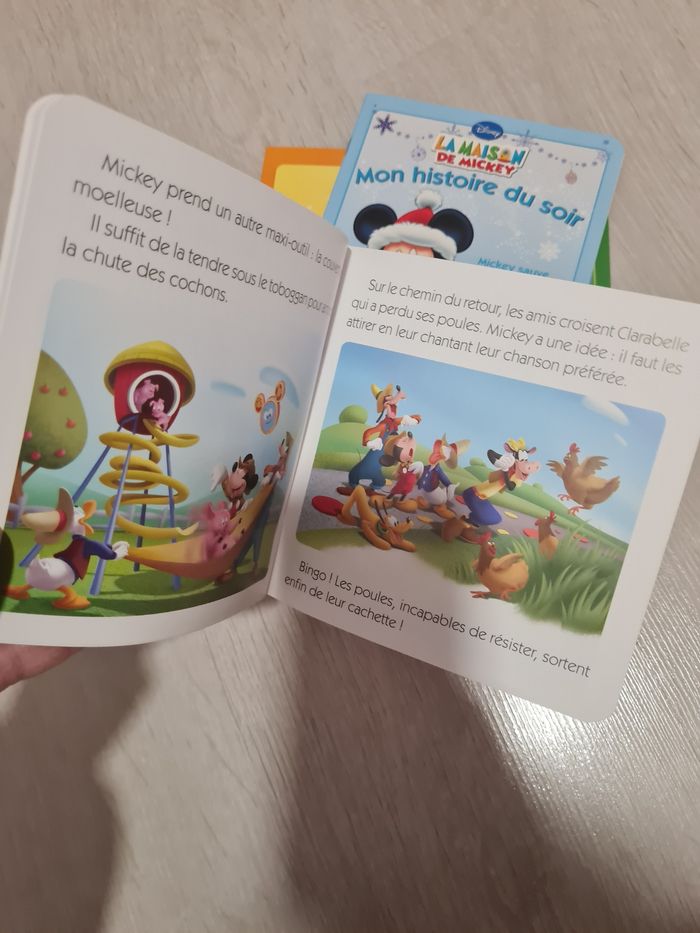 Lot 6 livres Mickey Mon histoire du soir comme neufs - photo numéro 8