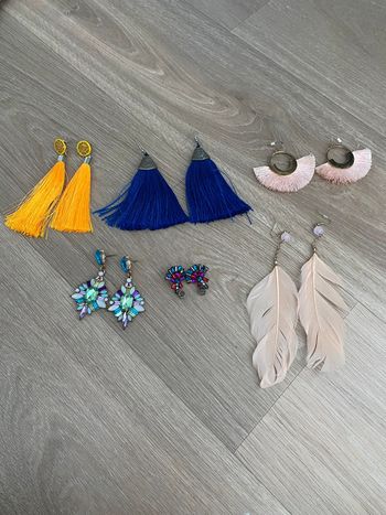 Lot boucle d’oreille