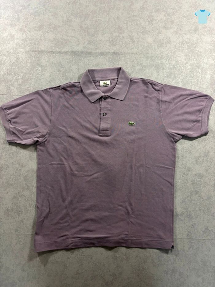 Polo Lacoste Lila Taille 4 = M Neuf