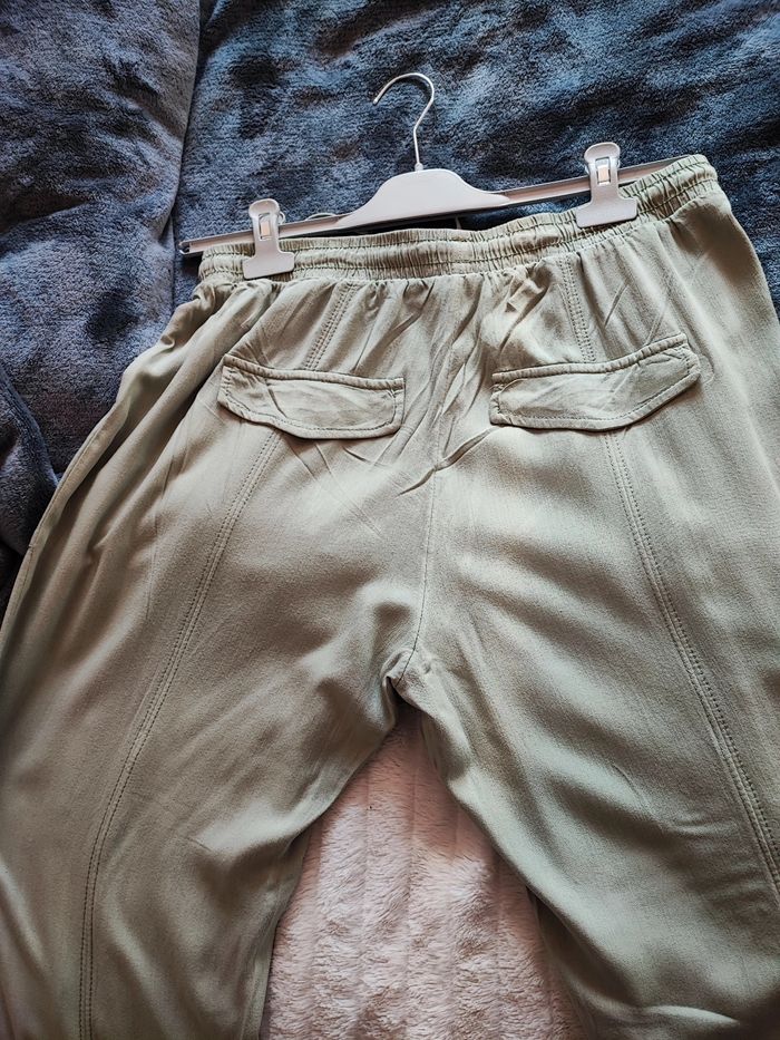 Pantalon kaki style Mum taille 40 - photo numéro 4