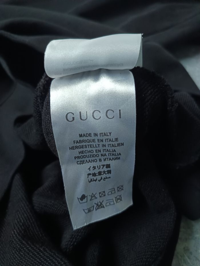 Sweat à capuche noir Gucci taille XL - photo numéro 9