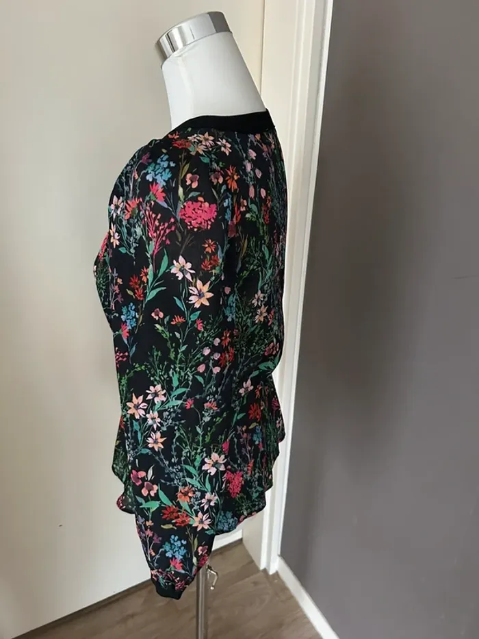 Morgan top haut blouse imprimer floral femme, taille 34 - photo numéro 2