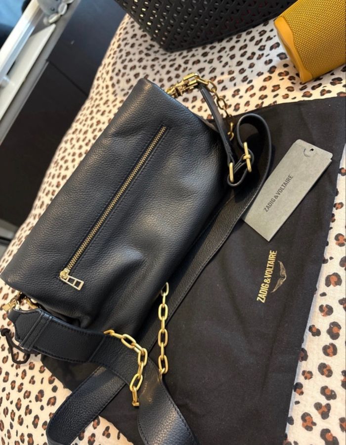 Sac Zadig & Voltaire noir gold - photo numéro 5