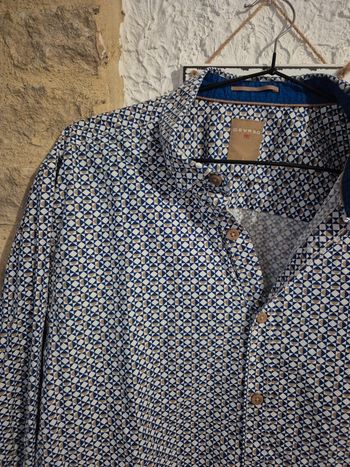 Magnifique chemise manches longues à motifsDevred taille L