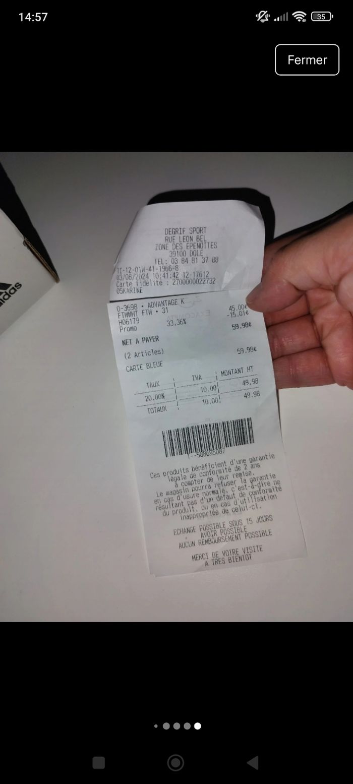 Basket 31 adidas mixte - photo numéro 10