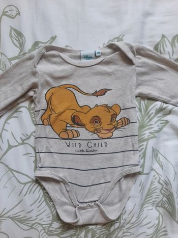 Bodie roi lion 12mois