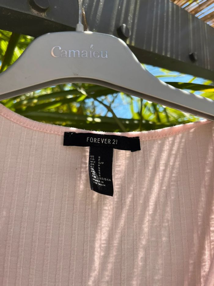 Top rose Forever21 S - photo numéro 3