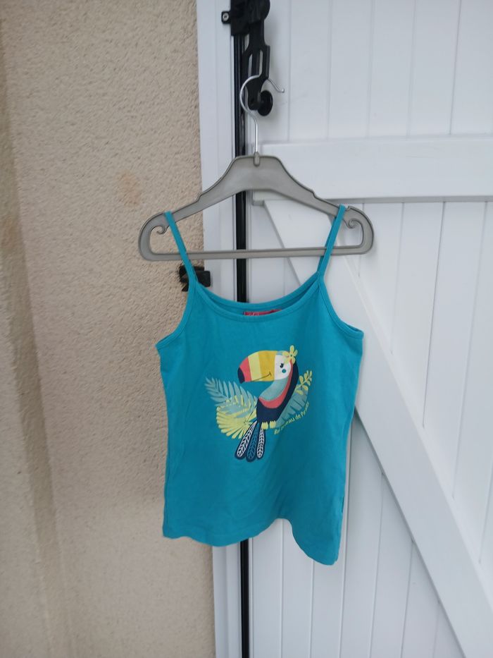 Lot 2 débardeurs filles taille 8 ans - photo numéro 2