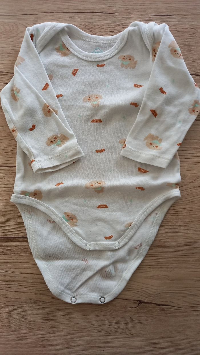 Lot de 3 bodies 6 mois TeX - photo numéro 2