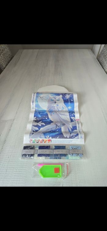 Kit peinture diamant 5D hiboux 