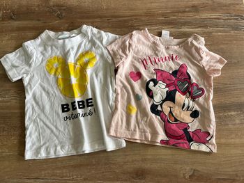 Lot 2 t-shirt 12 mois