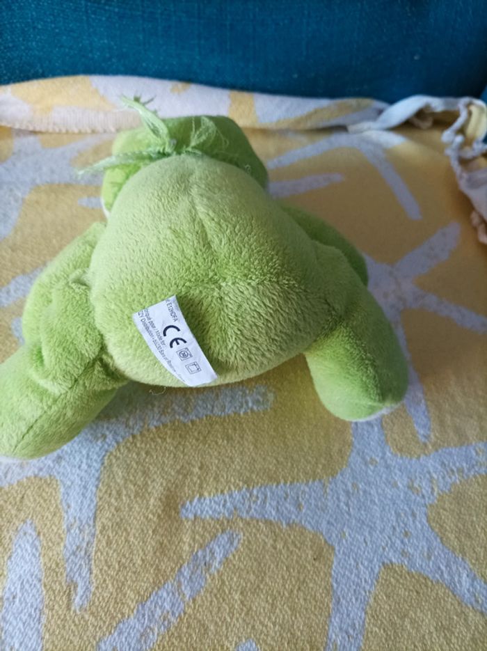 Jolie peluche grenouille neuve - photo numéro 4