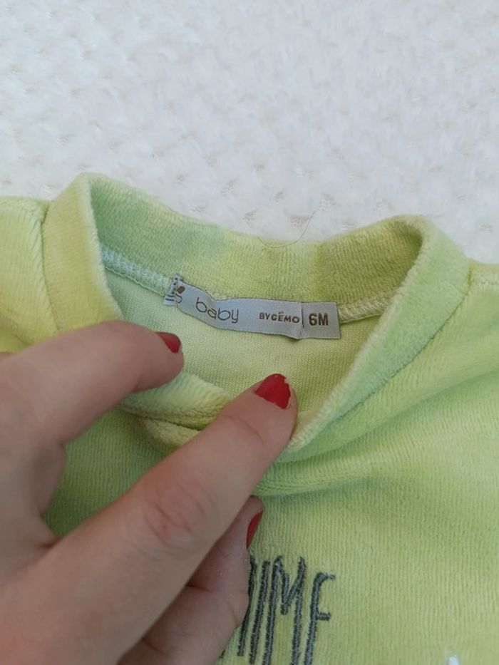 🔸Pyjama 1 pièce Baby by Gémo – 9 mois 🔸 - photo numéro 2