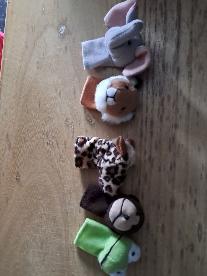 5 peluches a doigts - photo numéro 3