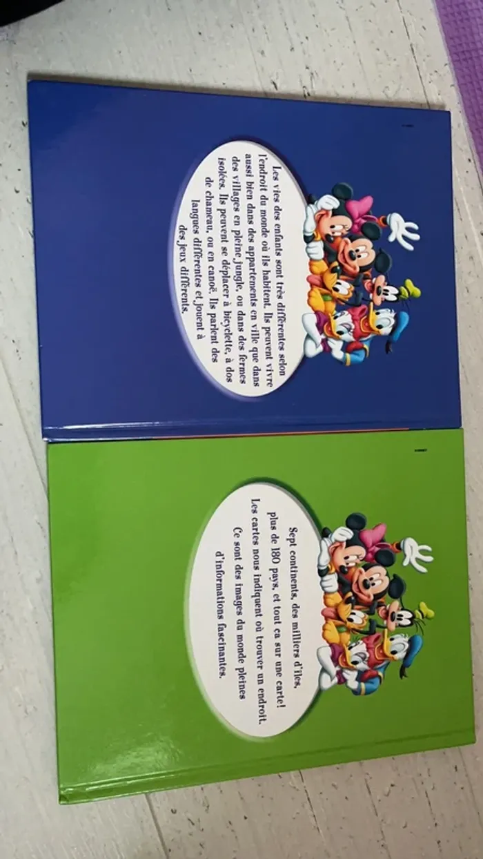 Lot de livres Disney Le monde merveilleux de la connaissance - photo numéro 4