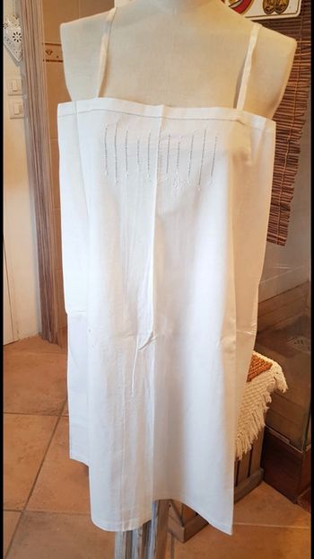 Chemise de nuit ancienne vintage