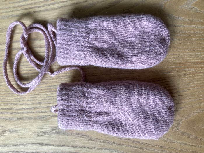 moufles en maille bébé 6/18 mois - photo numéro 2