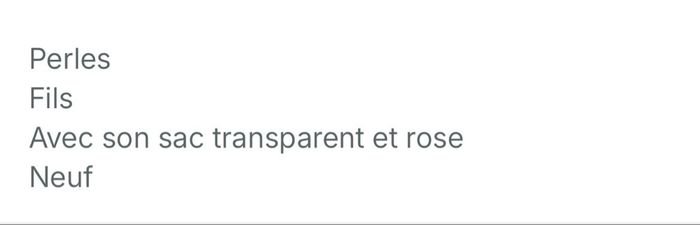 Perles et sac - photo numéro 4