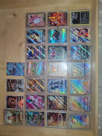 Lot de 25 cartes