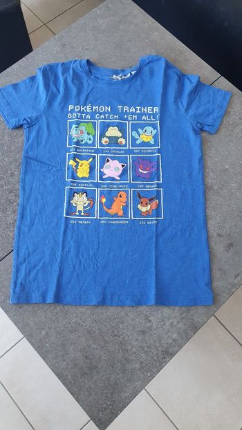 T shirt Pokémon en 11/12 ans