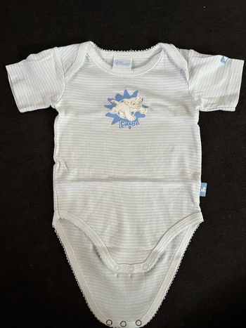 Body Disney 12 mois manches courtes