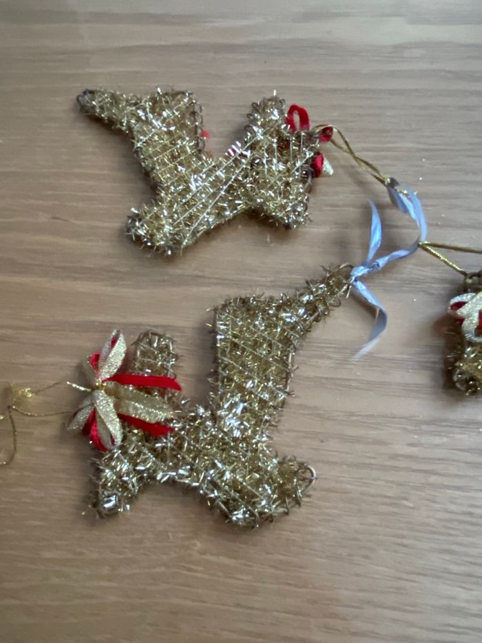 Lot de décorations dorées - photo numéro 4