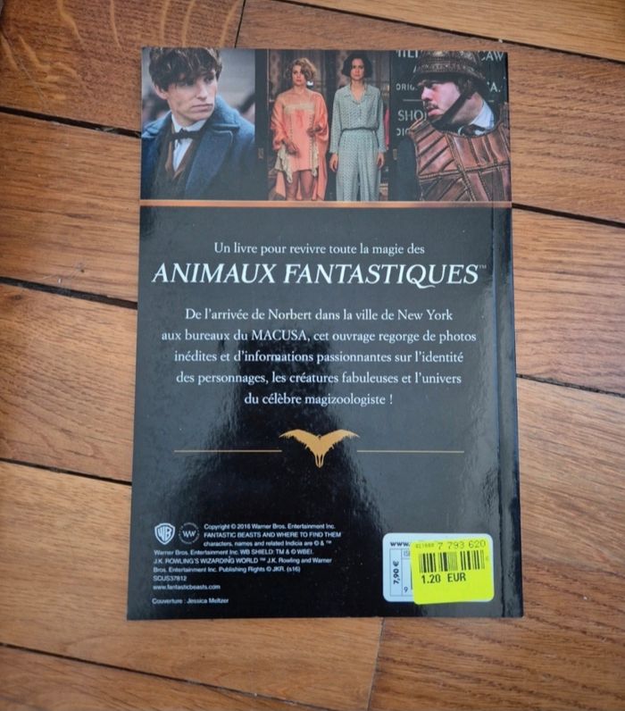 Livre Les animaux fantastiques - photo numéro 2