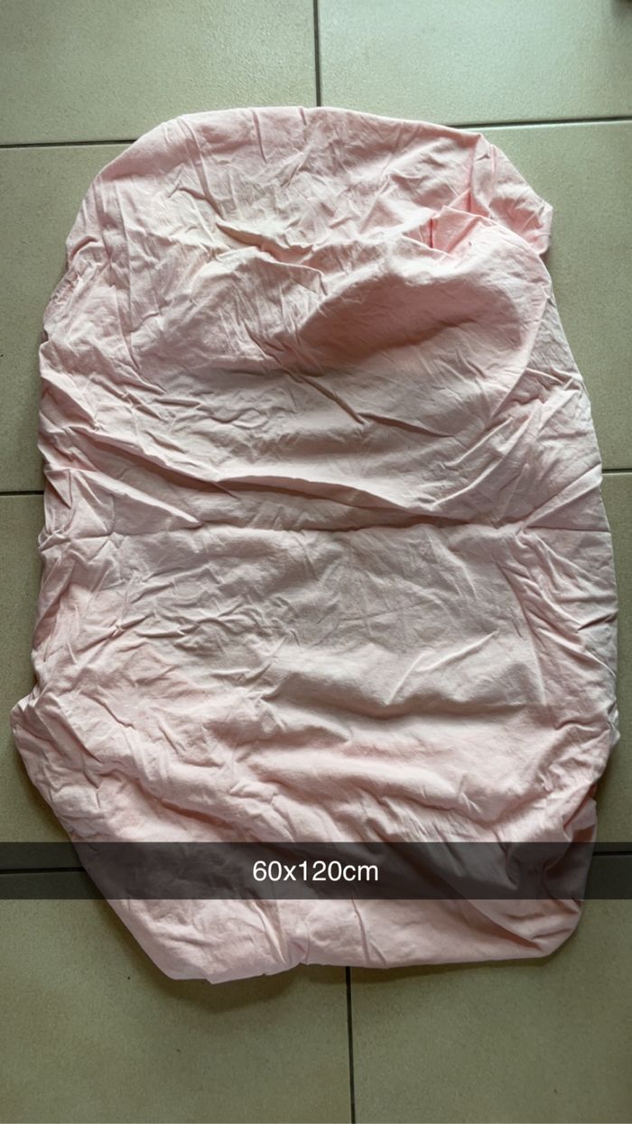 lot de 4 drap-housse, 60 × 120 - photo numéro 3