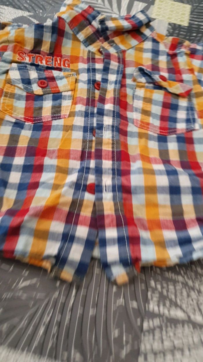 Chemise manches courtes