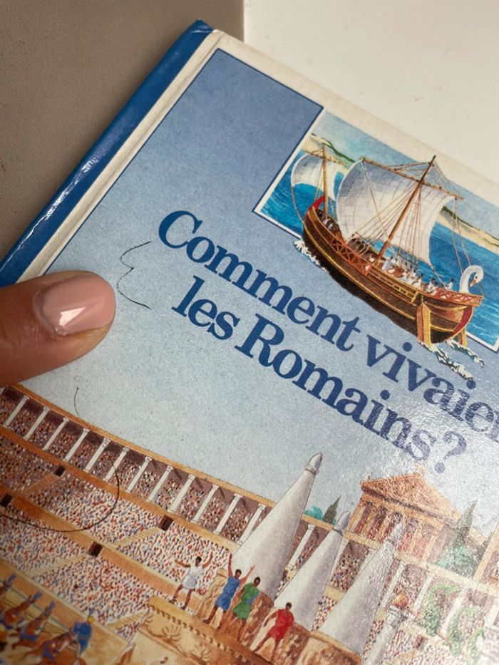 Livre enfant - comment vivaient les romains - photo numéro 2