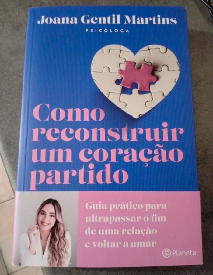 Livre " Como Reconstruir um Coração Partido"