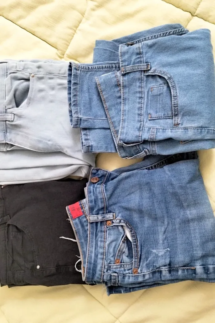 2 jeans femme T36 - photo numéro 2