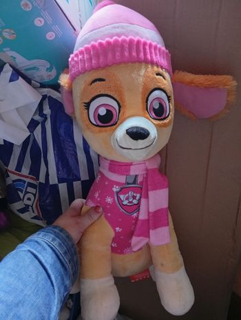 Grande peluche stella pat patrouille