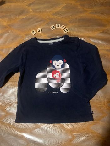 Teeshirt Obaïbi garçon 23 mois