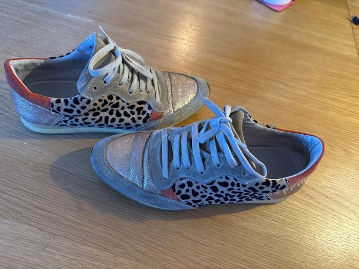 Sneaker pailleté femme taille 38