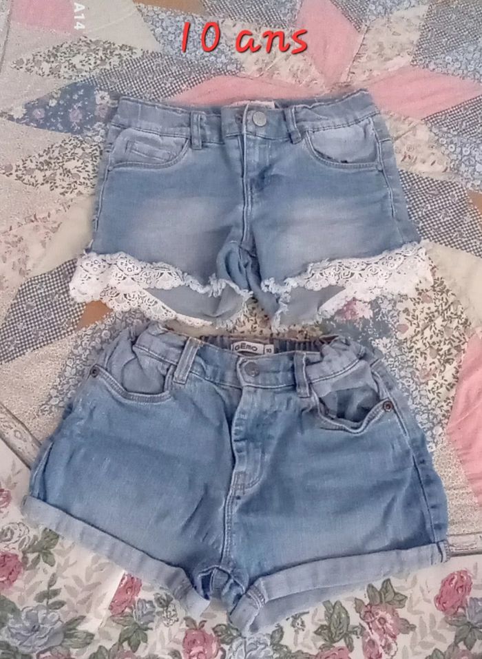 Shorts en jean's