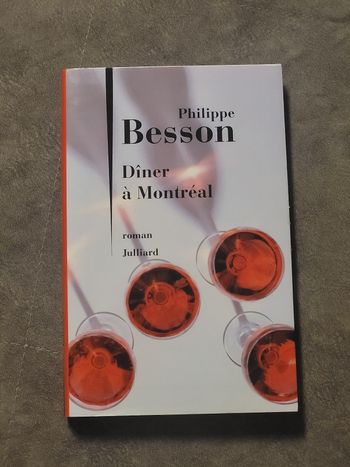 Dîner à Montréal Philippe Besson