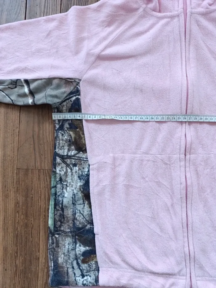 Veste polaire a capuche rose Gamehide camo realtree XL - photo numéro 8