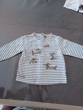 Haut manches longues 12 mois