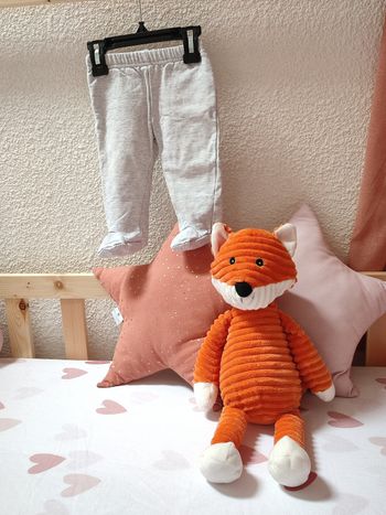 Pantalon gris - Mixte - 12 mois - Très bon état - In extenso
