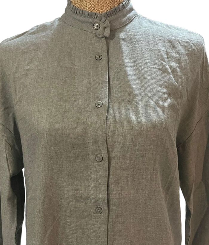 Chemise Camaieu Grise Femme Taille S - photo numéro 2