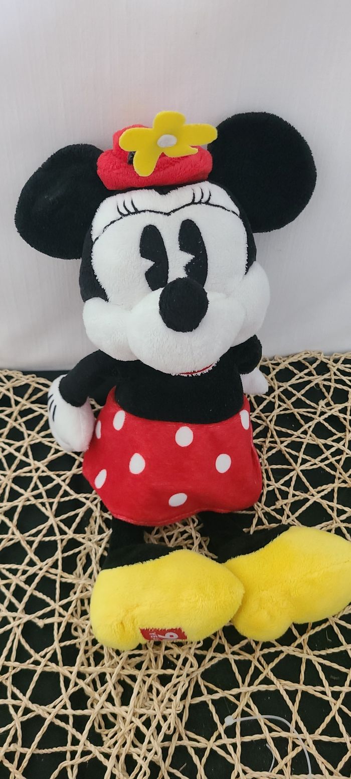 peluche souple disney minnie mouse 90 ans