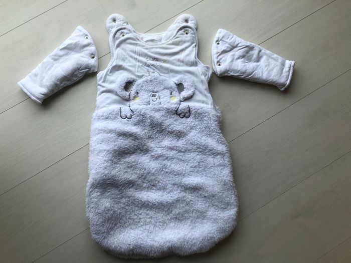 Gigoteuse blanche 0-6 mois