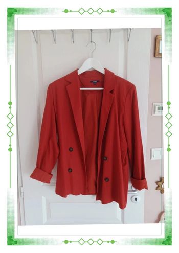 Blazer en lin femme
