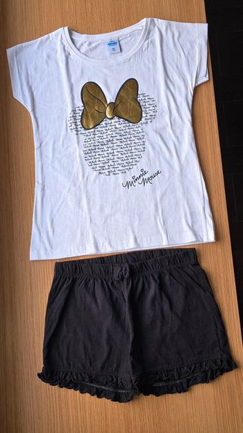 Pyjama pyjashort Disney Minnie 12 ans
