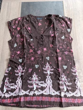 blouse manches courtes taille 40