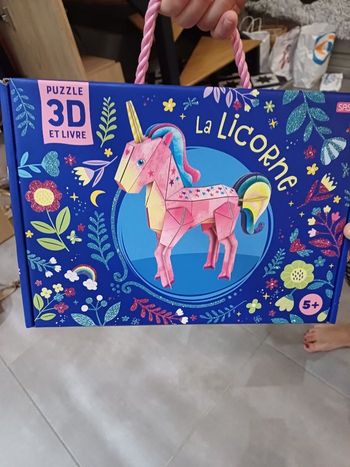 Puzzle licorne 3d
